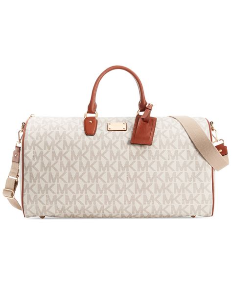 michael kors bag travel jewelry|Michael Kors overnight weekender bag.